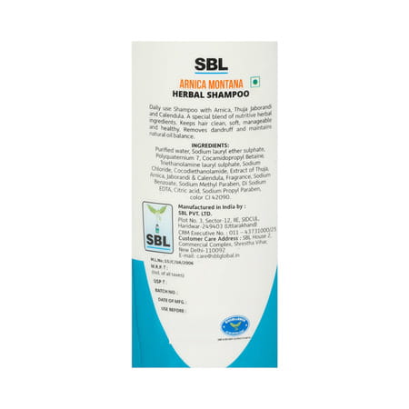 Sbl Montana Herbal Shampoo 200ml