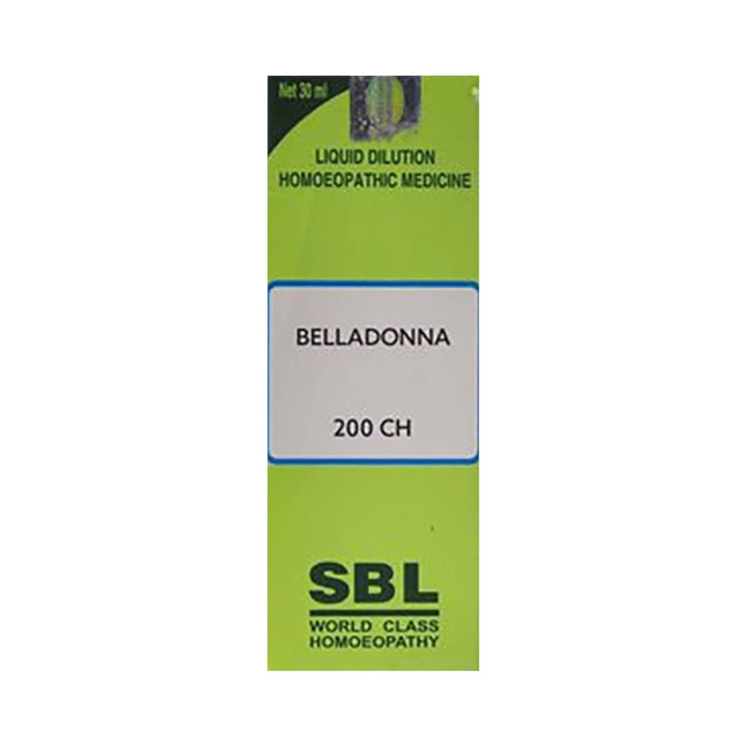 Sbl Belladonna 200ch 30ml