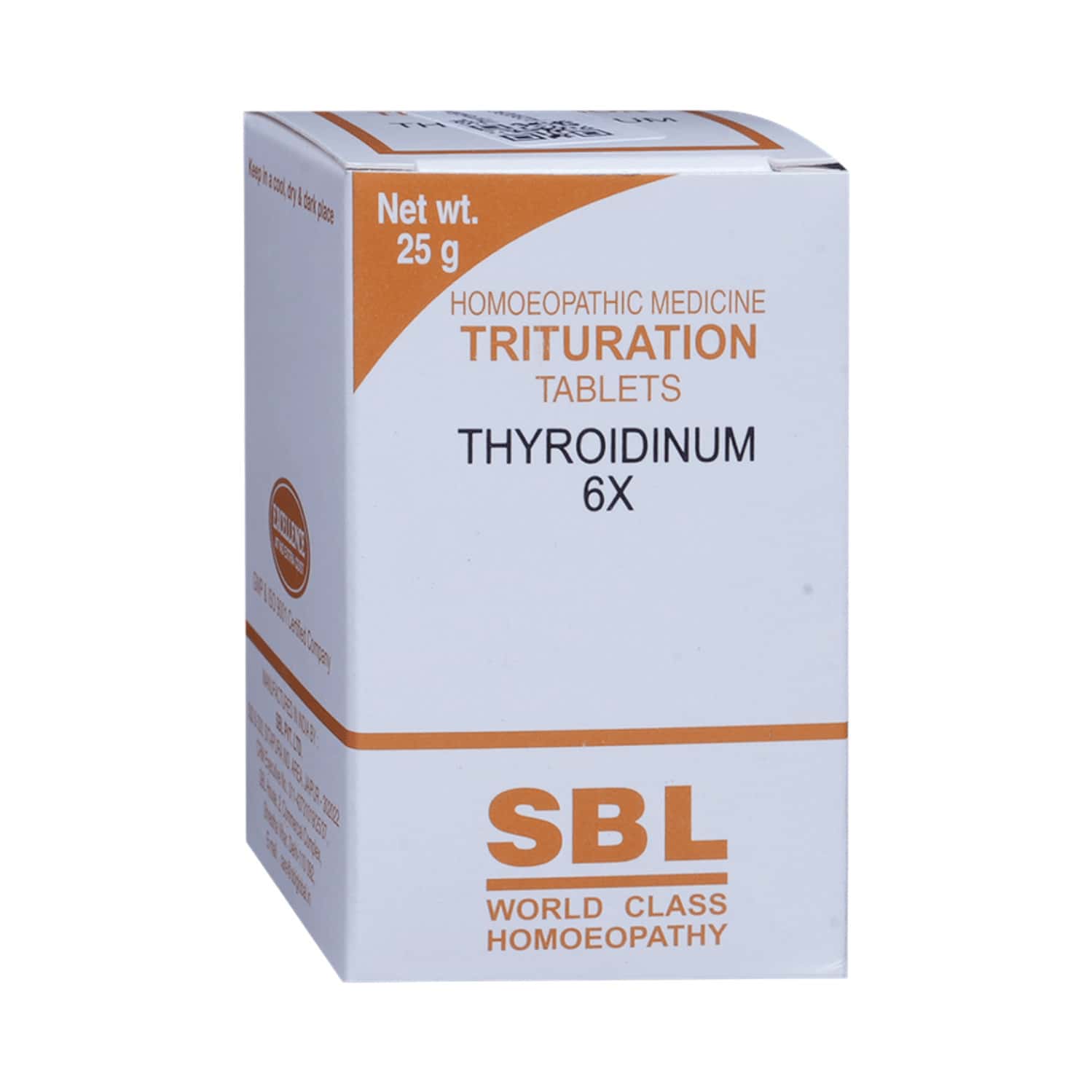 Sbl Thyroidinum 6x 25g