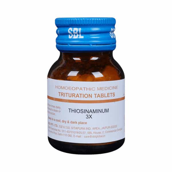 Sbl Thiosinaminum 3X 25 Gm
