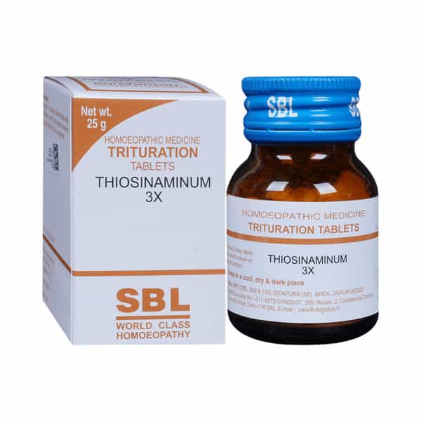 Sbl Thiosinaminum 3X 25 Gm