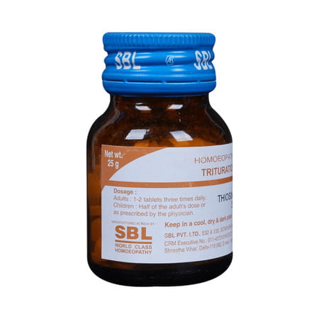 Sbl Thiosinaminum 3x 25 Gm