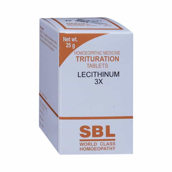 Sbl Lecithinum 3X 25 Gm
