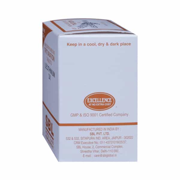 Sbl Lecithinum 3X 25 Gm