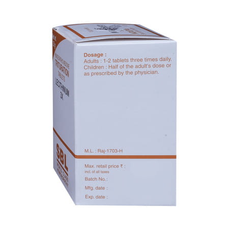 Sbl Lecithinum 3x 25 Gm