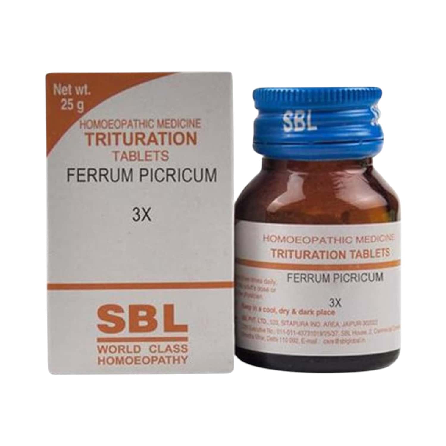 Sbl Ferrum Picricum 3x 25 Gm