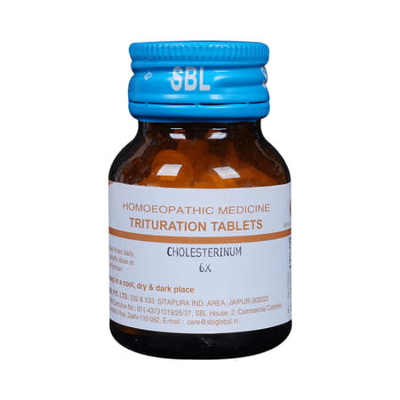 Sbl Cholestrinum 6x 25gm