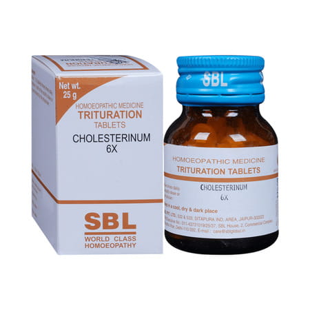 Sbl Cholestrinum 6x 25gm