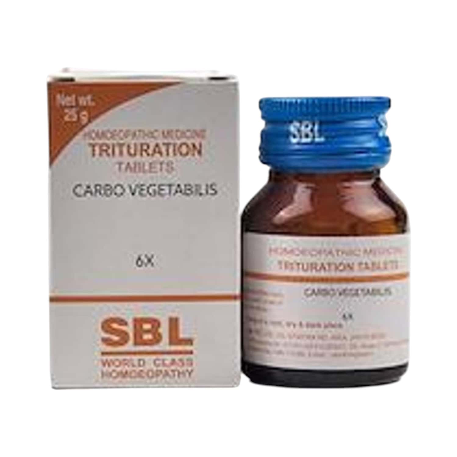 Sbl Carbonica Vegitabilis 6x 25 Gm