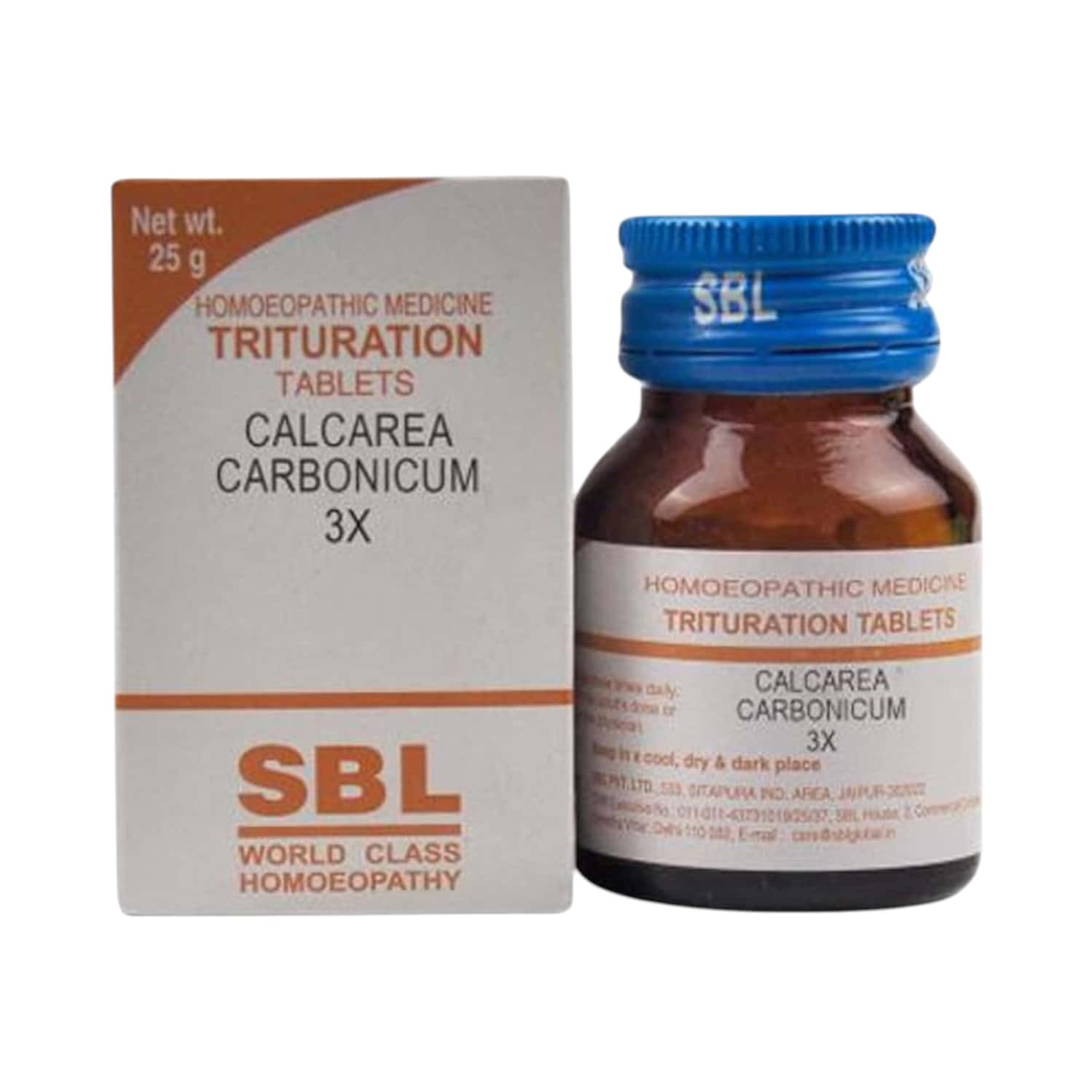 Sbl Calcarea Carbonica 3x 25 Gm