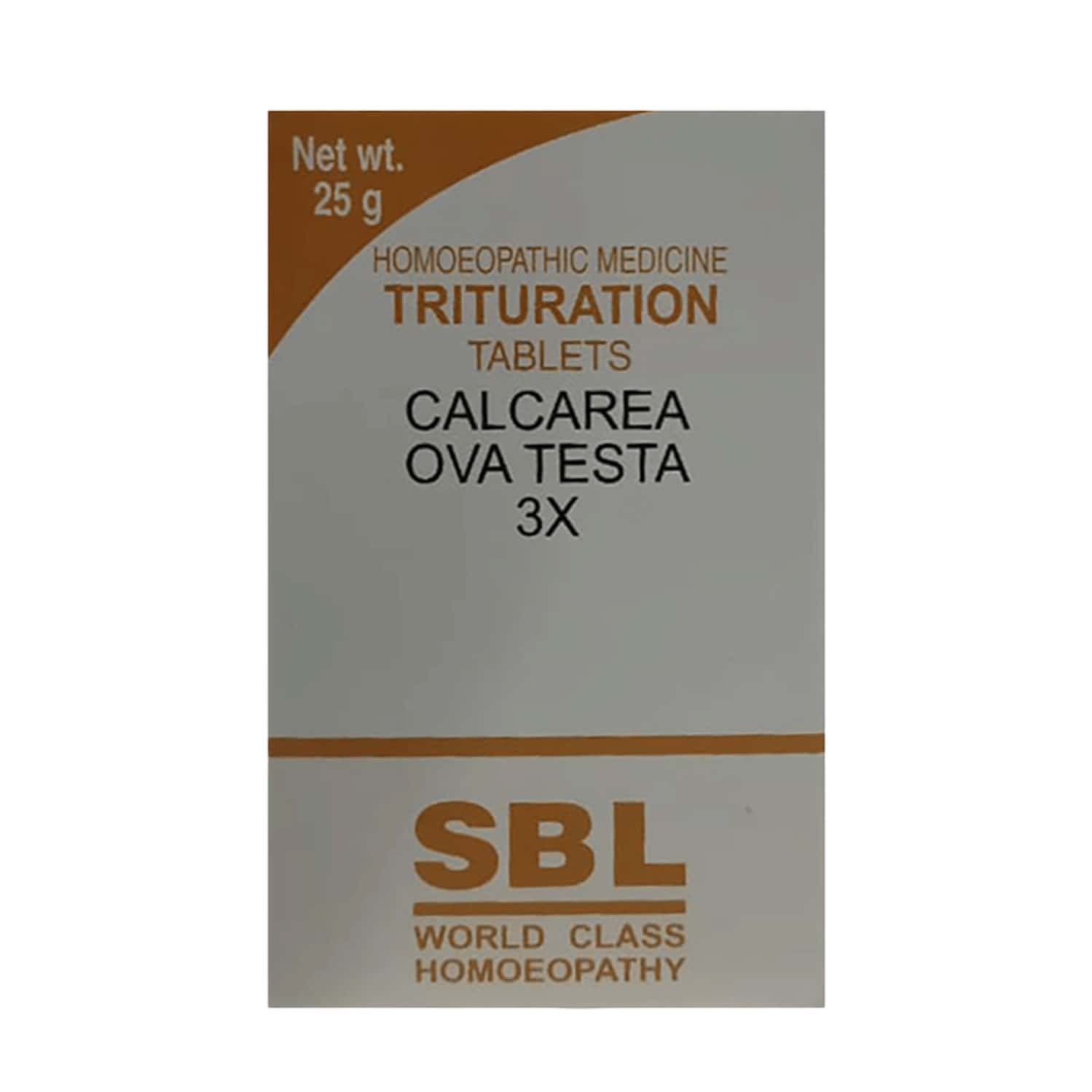 Sbl Cal. Ova Tosta 3x 25 Gm