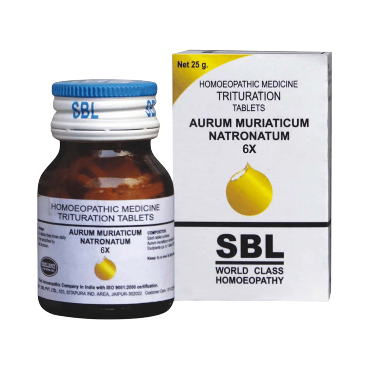 Sbl Aurum Muriaticum Natronaturm 6x 25gm
