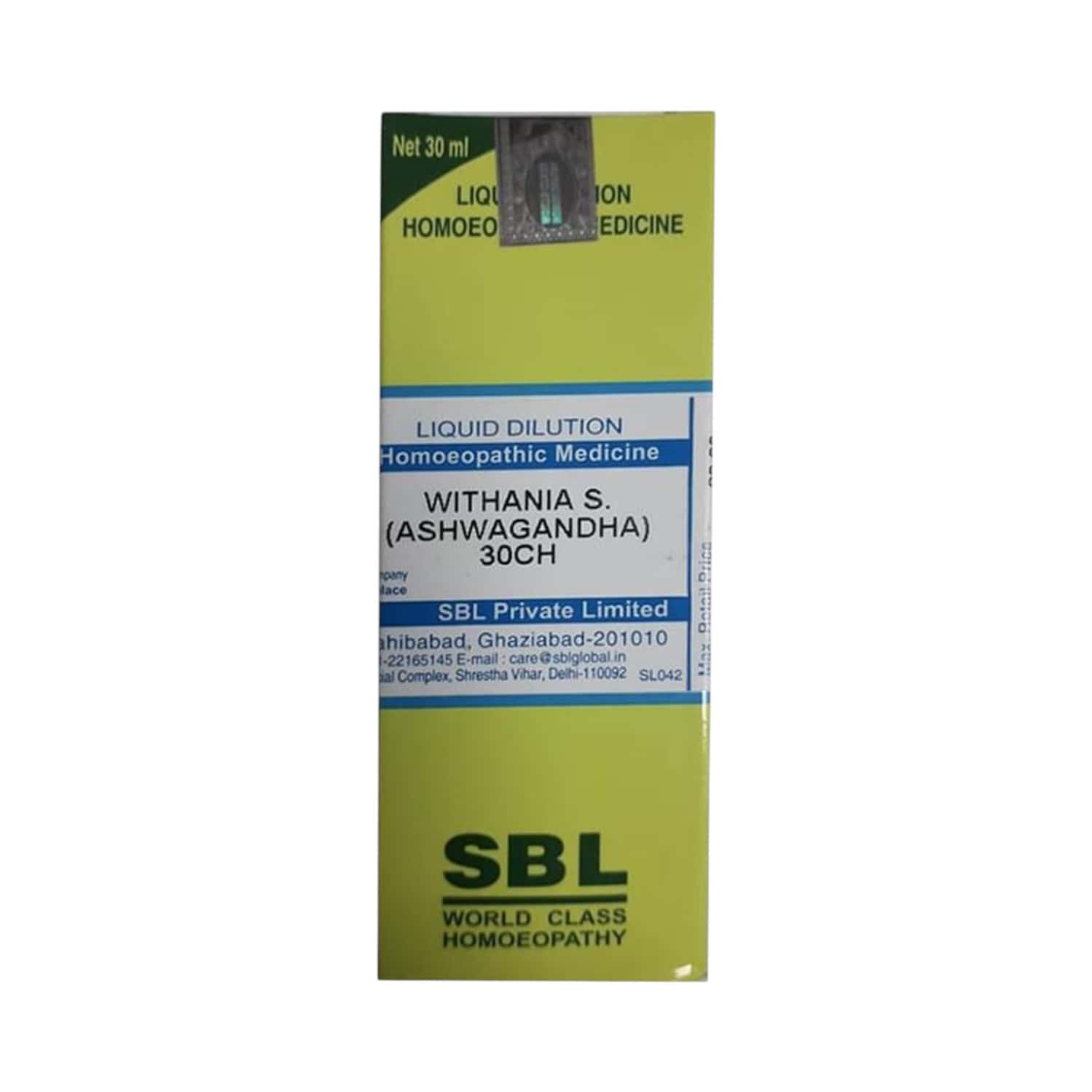 Sbl Withania Somnifera 30ml