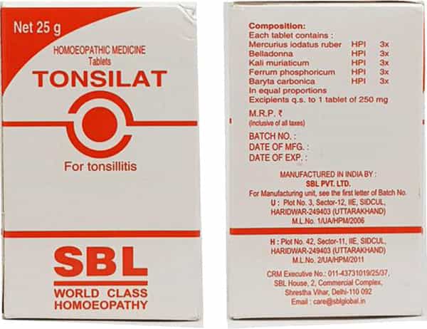 Sbl Tonsilat 25Gm