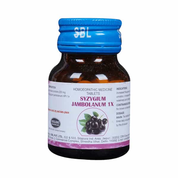 Sbl Syzygium Jambolanum 25Gm