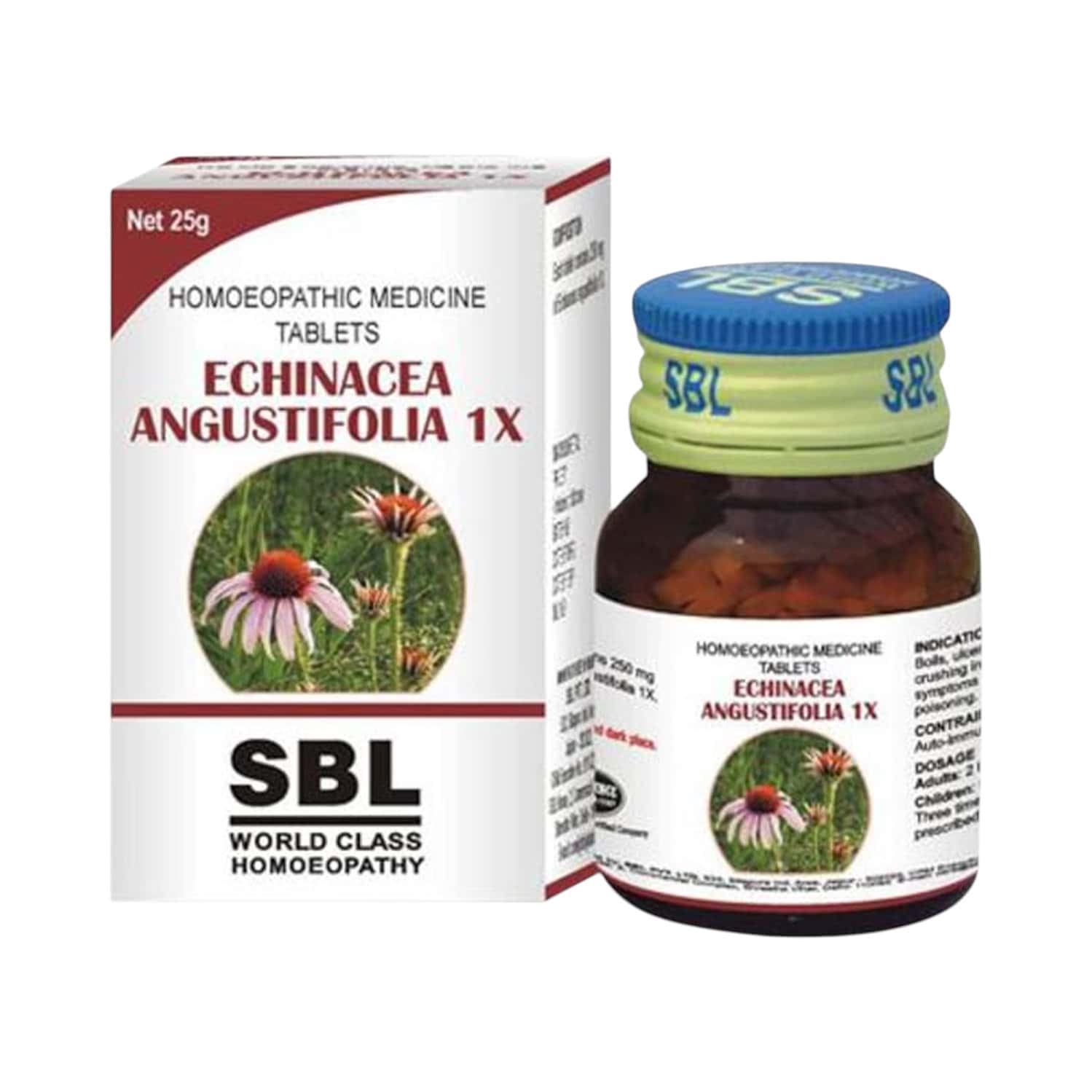 Sbl Echinacea Angustifolia 1x Tablets 25gm