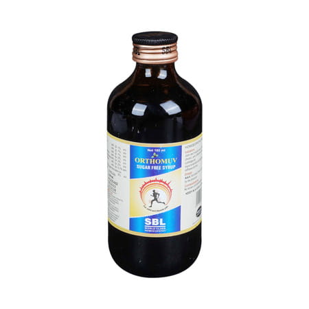 Sbl Orthomuv Syrup Sugarfree 180ml