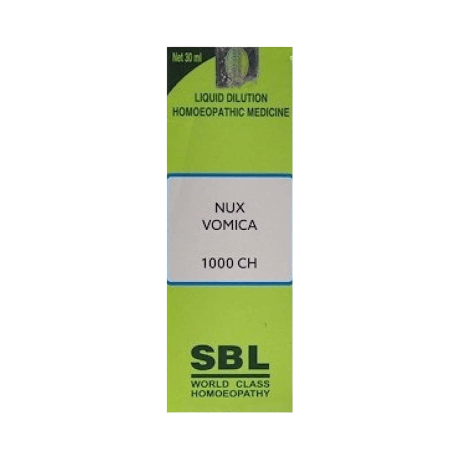 Sbl Nux Vomica 1m 30ml