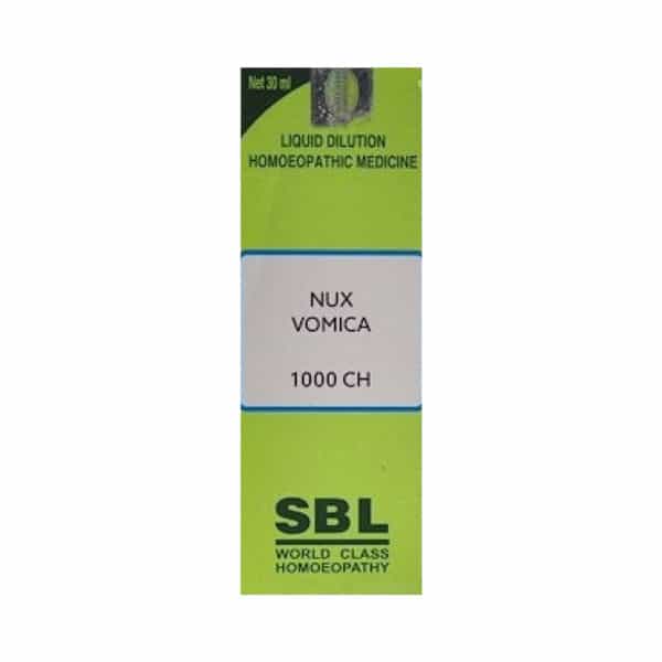 Sbl Nux Vomica 1M 30Ml