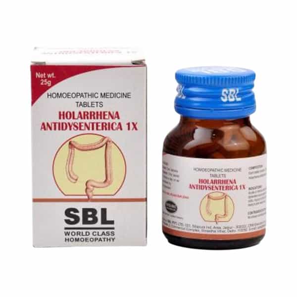 Sbl Holarrhena Antidysentrica 1X Tablets 25G