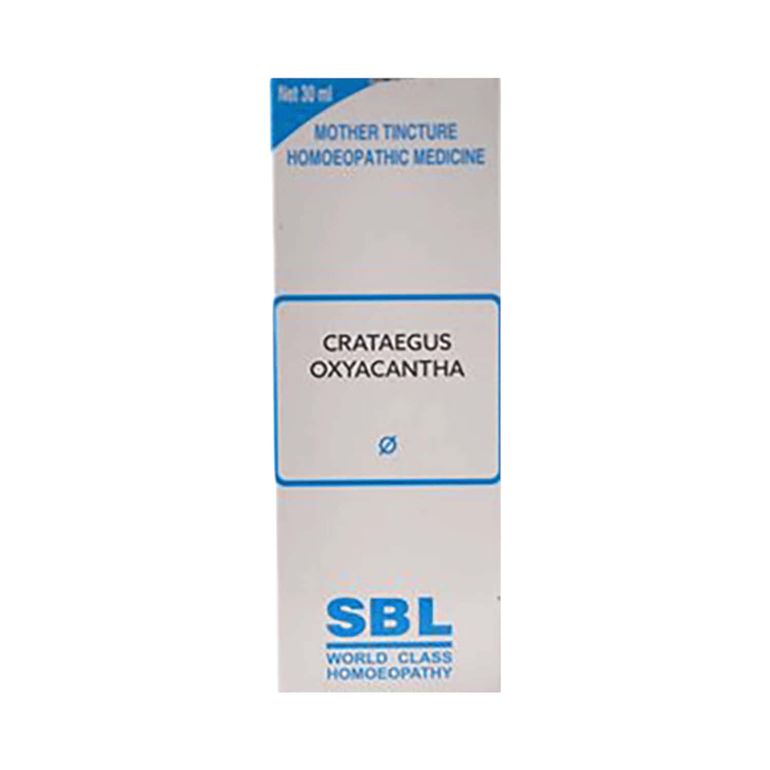 Sbl Crategus Oxyacantha 30ml