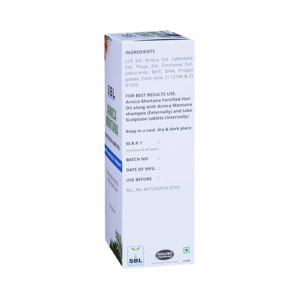 Sbl Arnica Montana Fort Hair Oil 200Ml
