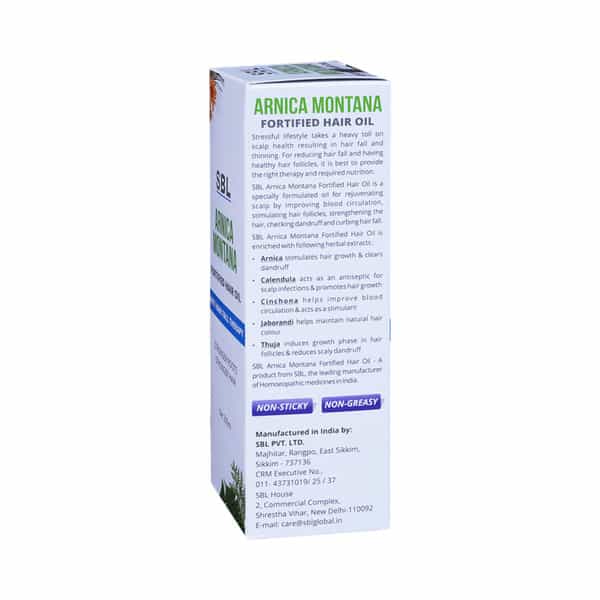 Sbl Arnica Montana Fort Hair Oil 200Ml