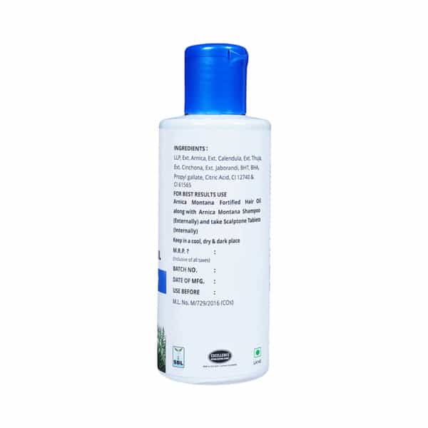 Sbl Arnica Montana Fort Hair Oil 200Ml