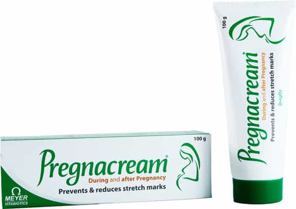 Pregnacream During And After Pregnancy Prevents & Reduces Stretch Marks 100Gm