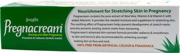 Pregnacream During And After Pregnancy Prevents & Reduces Stretch Marks 100Gm