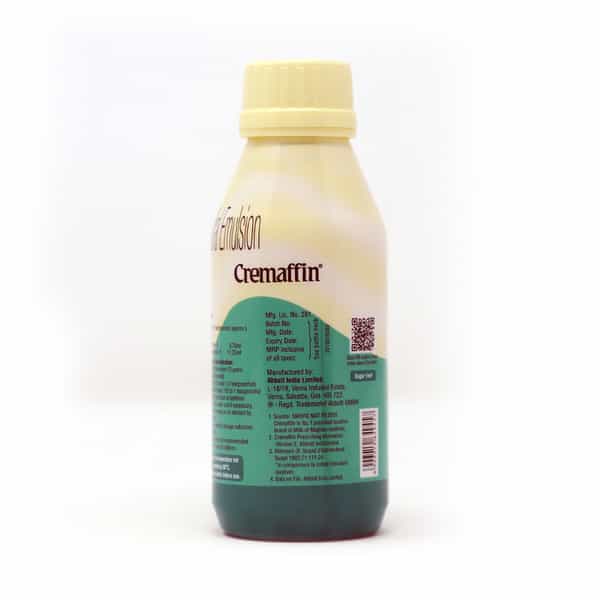 Cremaffin Constipation Relief Mint Flavour Sugar Free Bottle Of 225Ml Liquid