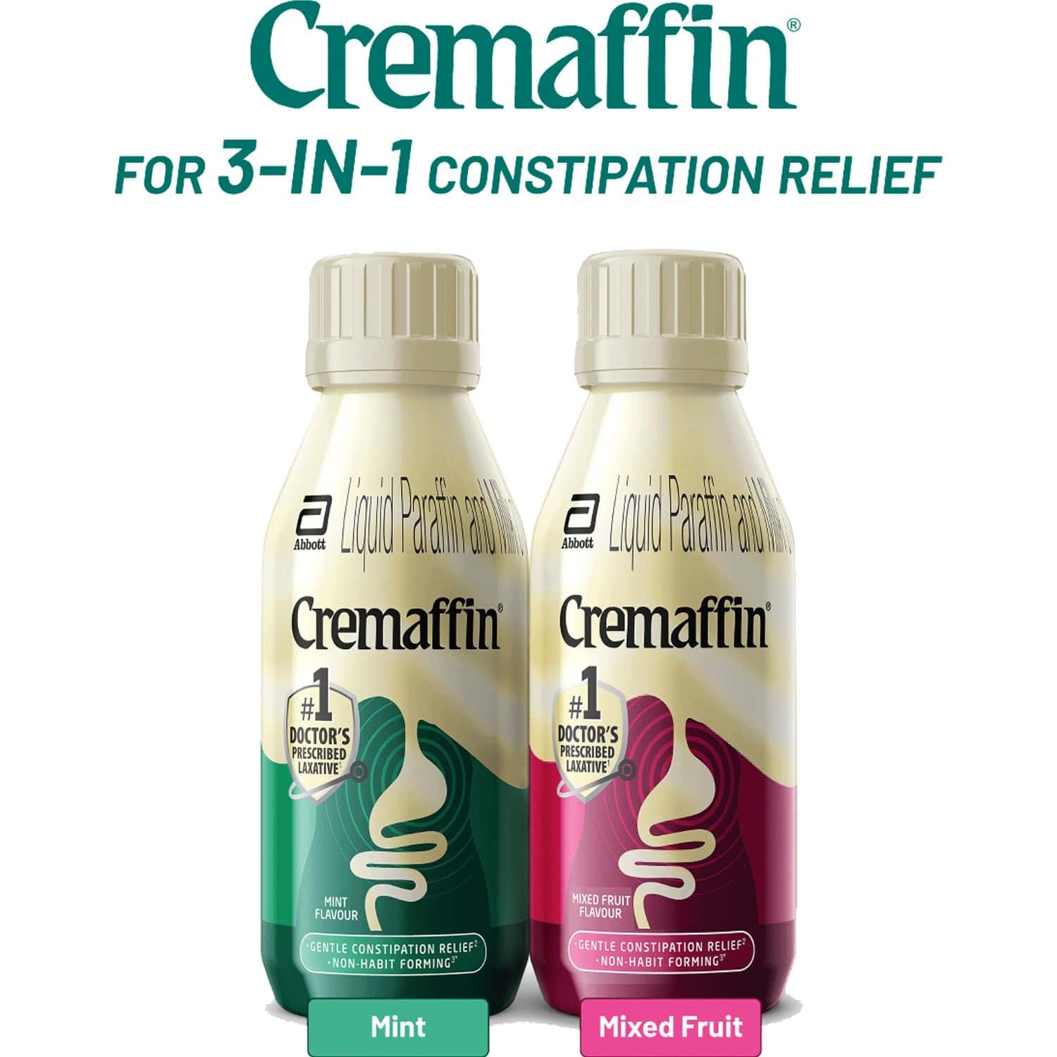 Buy CREMAFFIN CONSTIPATION RELIEF SYRUP MINT 225ML Online & Get Upto 60