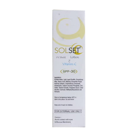 Solset Uv Shield Spf 30 Lotion 60ml
