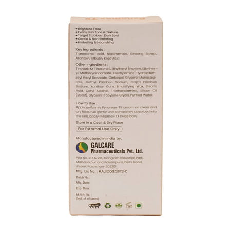 Pynomax Tx Spf 50 Tube Of 15gm Cream