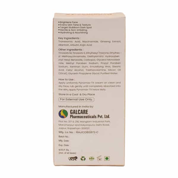 Pynomax Tx Spf 50 Tube Of 15Gm Cream