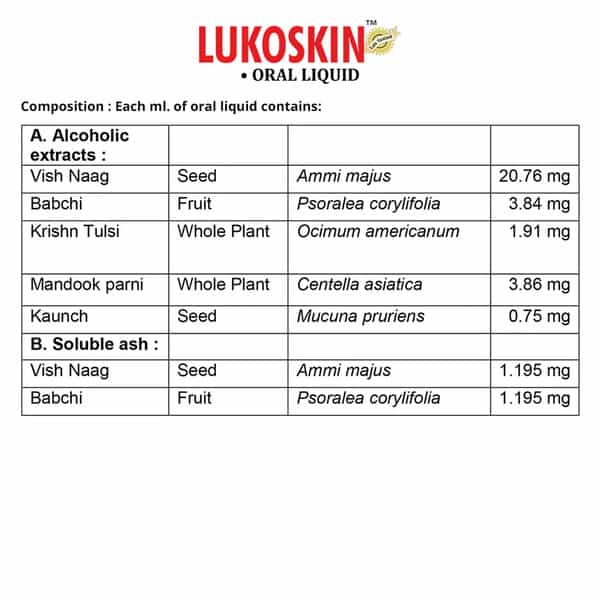 Aimil Lukoskin Liquid 100 Ml | For Skin Health