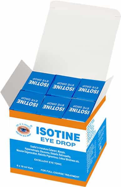 Isotine Bottle Of 10Ml Eye Drops