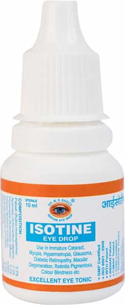 Isotine Bottle Of 10Ml Eye Drops
