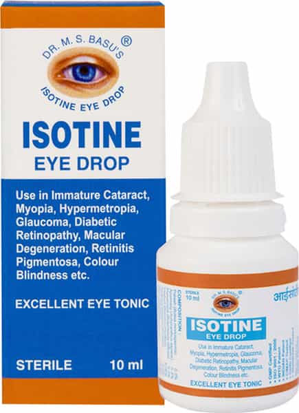 Isotine Bottle Of 10Ml Eye Drops