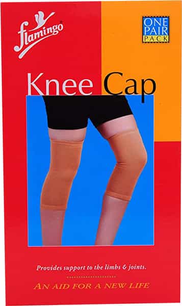 Flamingo Knee Cap Large One Pair