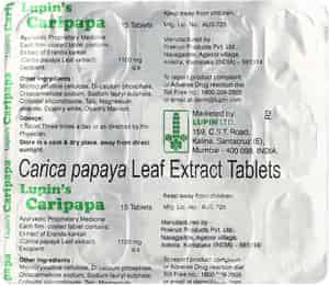 Caripapa 1100mg Strip Of 15 Tablets