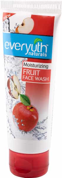 Everyuth Naturals Moisturizing Fruit Face Wash With Apple Extracts 50 Gm