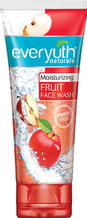 Everyuth Naturals Moisturizing Fruit Face Wash With Apple Extracts Tube Of 100 G
