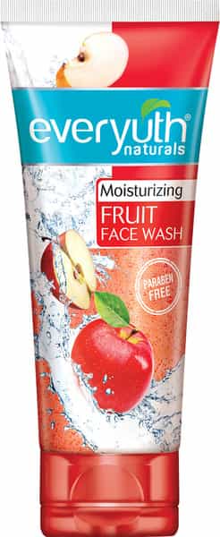 Everyuth Naturals Moisturizing Fruit Face Wash With Apple Extracts Tube Of 150 G