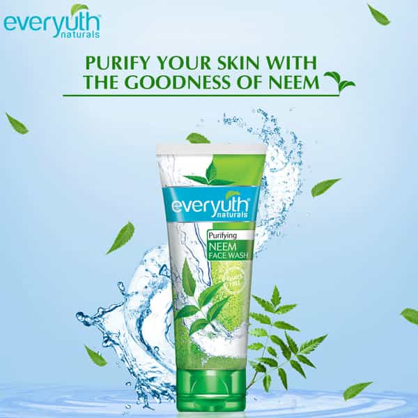 Everyuth Naturals Purifying Neem Face Wash 100 Gm