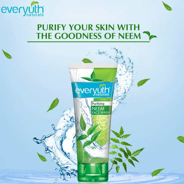 Everyuth | Naturals | Prifying Neem Face Wash | Tube 150 Gm