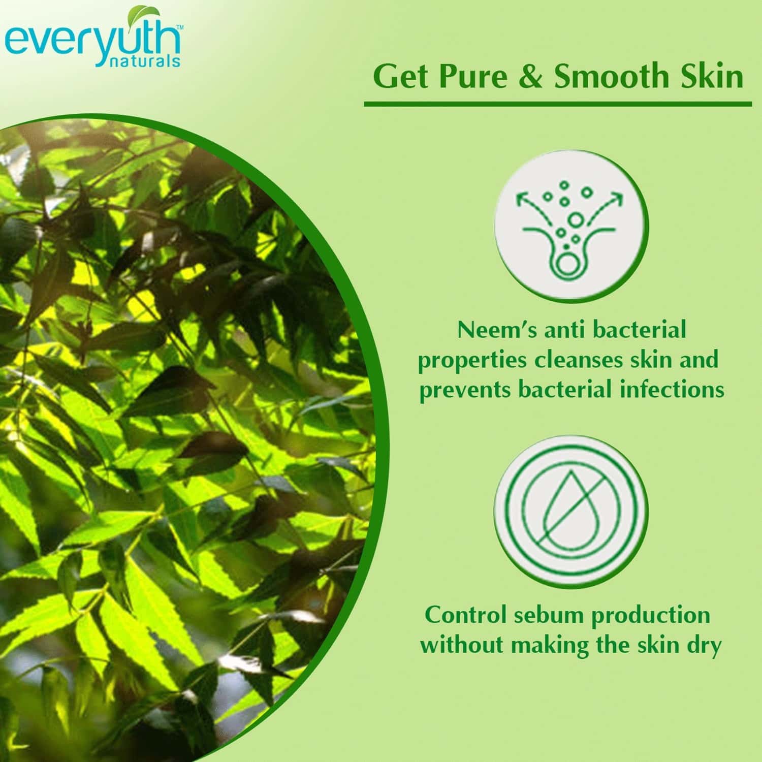 Buy EVERYUTH NATURALS PURIFYING NEEM FACE WASH 150 GM Online & Get Upto 60 OFF at PharmEasy