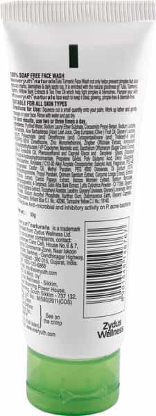 Everyuth Naturals Anti Acne Anti Marks Tulsi Turmeric Face Wash 50 Gm