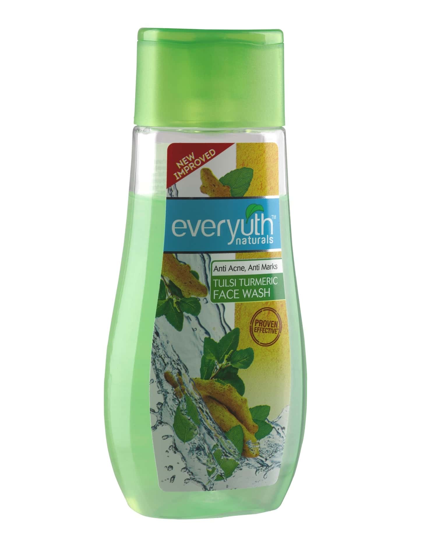 Buy Everyuth Naturals Anti Acne Tulsi Turmeric Face Wash Tube Of 100 G