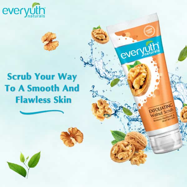Everyuth Naturals Exfoliating Walnut Scrub With Nano Multi Vit A 50 Gm